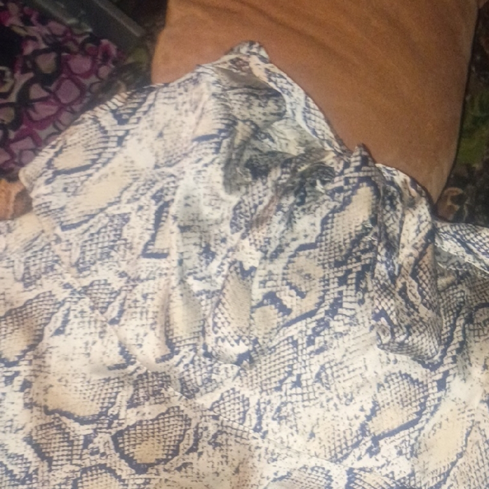 Promesa Black, Brown, and Cream Reptile Habitat skirt